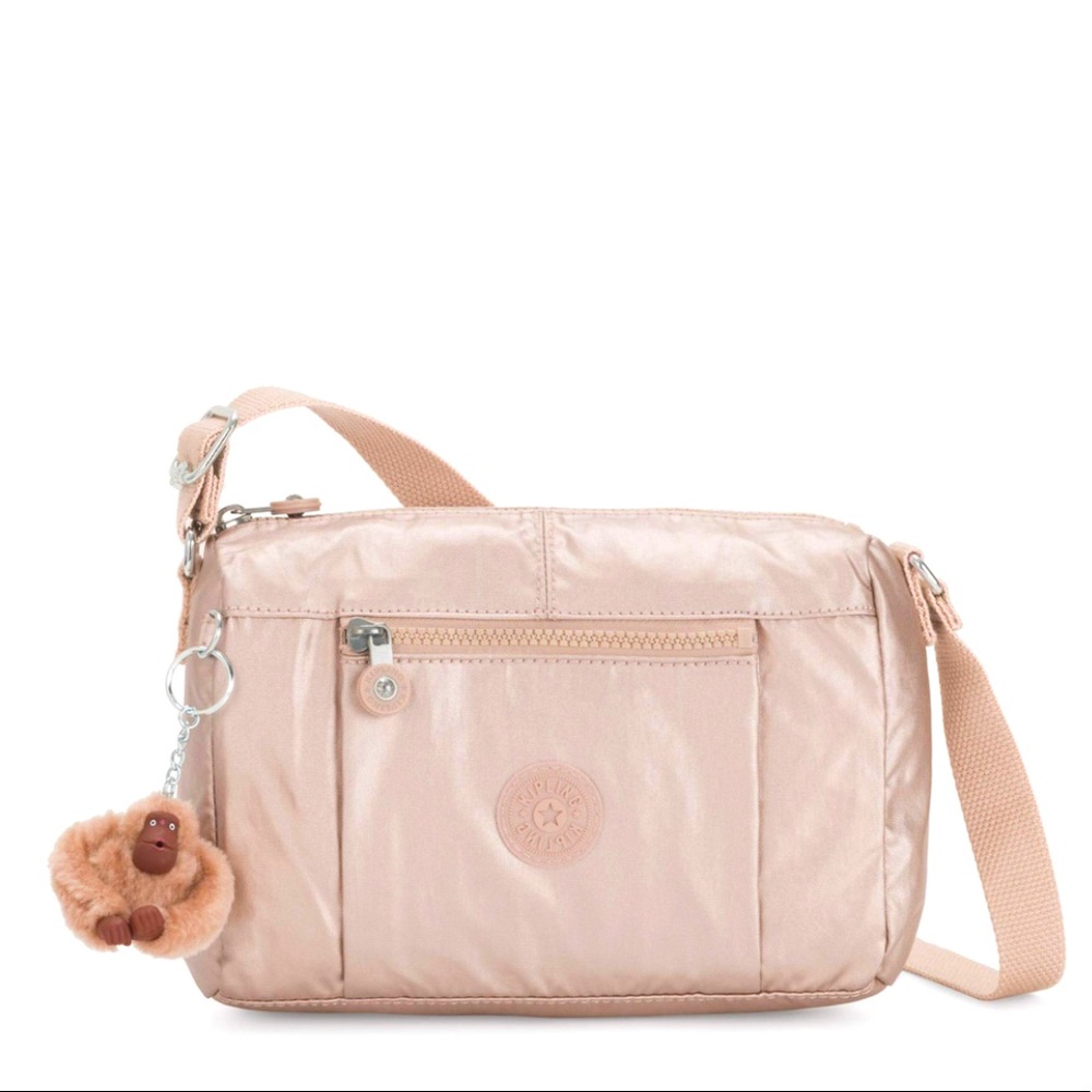 SOLD - Kipling WES Crossbody in Quartz Metallic